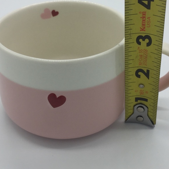 Starbucks 2013 Valentine White Pink Hearts Coffee Mug 355ml - Picture 6 of 6